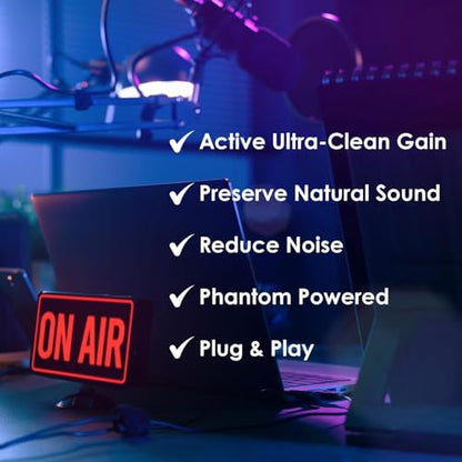Cloud Microphones - Cloudlifter CL-2 Mic Activator - Ultra-Clean Microphone Preamp Gain - USA Made | Ultra-Clean Microphone Preamp Gain, USA Made - size: CL-2