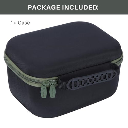 Storage Case Compatible with Walker's Razor Slim Shooting Hearing Protection Electronic Earmuffs - color: Black + Military Green