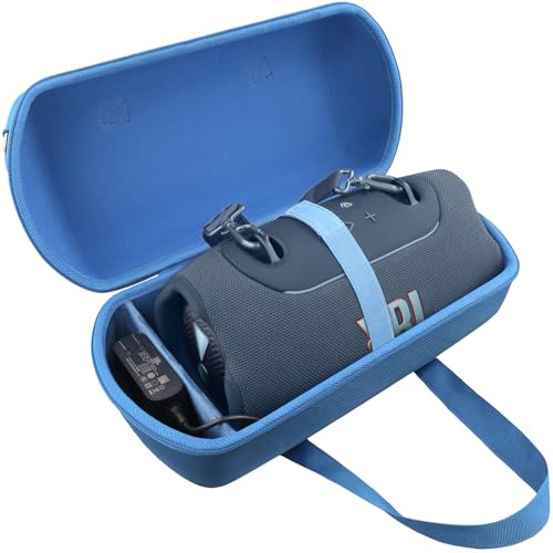 co2CREA for JBL Xtreme 5 Speaker Hard Travel Storage Case, Blue - color: Blue Case