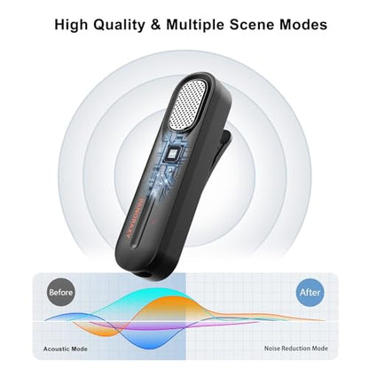 P Panoraxy Wireless Lavalier Microphone for iPhone iPad, 2 Pcs Professional Mics with Charging Case for Record Interview, Vlogs, Podcast, Live Streaming - size: Lighting