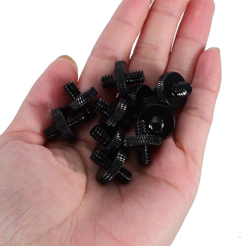 10pcs Microphone Stand Screw Adapter 1 4 Male to 1 4 Male