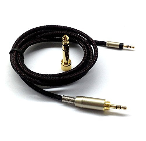 NewFantasia Replacement Audio Upgrade Cable Compatible with Sennheiser Momentum, Momentum 2.0, HD1 Over-Ear On-Ear Headphones 1.8meters/5.9feet - size: 1.8m