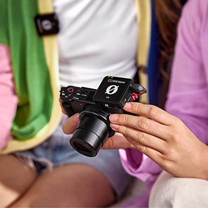 RØDE Wireless ME Ultra-compact Wireless Microphone System with Built-in Microphones, GainAssist Technology and 100m Range for Filmmaking, Interviews and Content Creation, Wireless ME | 2.4 GHz digital signal with GainAssist for cameras, computers and smar