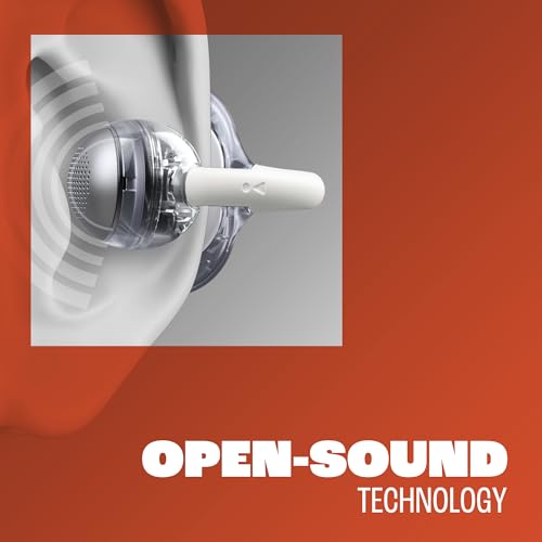 JBL Soundgear Clips Open Ear Headphones for Situational Awareness - Blue | Up to 32 Hours Total Playtime With Speed Charge, Sweat Resistant, Noise-Reducing Mics, App Control For Custom Audio - color: Blue