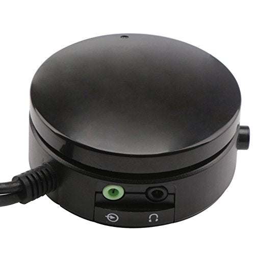 DROK® Computer Speakers Headphones Audio Switch Converter Volume Control, Speaker Switching Device for Switching Back and Forth Between Computer Audio and Headphones with 5 Feet Cable