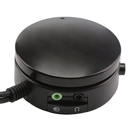 DROK® Computer Speakers Headphones Audio Switch Converter Volume Control, Speaker Switching Device for Switching Back and Forth Between Computer Audio and Headphones with 5 Feet Cable