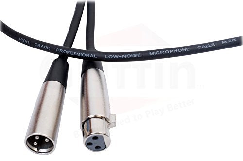 Fat Toad 20ft XLR Microphone Cables (ShieldedPRO X Series) 24 Pack – Balanced Lo-Z Mic Audio Cords, 24 AWG Wire Shielded for Studio, Mixer, DMX Use - size: 24 Pack