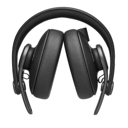 AKG Pro Audio K371 Wired Over-Ear, Closed-Back, Foldable Professional Recording Studio Headphones, Studio Monitor Mixing, Podcast, DJ Stereo Headsets, Black - style: K371