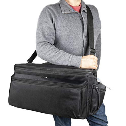 Ultimaxx’s Extra Large, Water-Resistant Professional Gadget Bag Compatible with Camcorders and Accessories for Sony NEX-FS-100, FS-100U, FS-700, FS700UK, FS700R, EA50UH Camcorders, and More