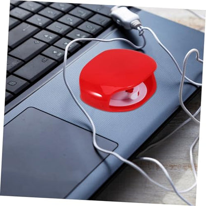 DOITOOL Roll Data Cable Organizer Retractable Cable Winder Headphone Organizer Auto Earbud Red Hub Portable