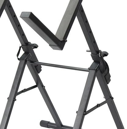 GRIFFIN Guitar Amplifier Stand (Stage-FramePRO Series) – Low Profile Audio Amp Tilt Back Adjustment – Combo PA Speaker Karaoke Monitor Holder – Speaker Cabinet Studio Equipment Platform Riser