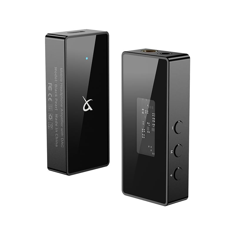 TRN Black Pearl Decoder Dual CS43131 Portable USB DAC/AMP - color: Black Pearl