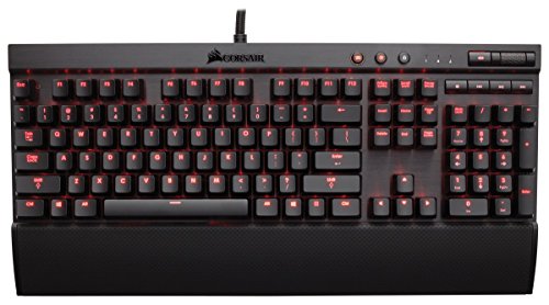 Corsair Gaming K70 Mechanical Gaming Keyboard, Backlit Red LED