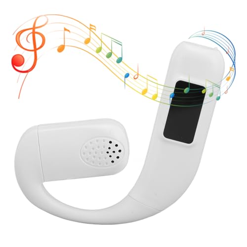 Yunseity Bluetooth Headset, Single Ear Noise Cancelling Wireless Earpiece with 180 Degree Rotatable Microphone and 30H Playtime, for Running Cycling Hiking Outdoor Sports (White) - color: White