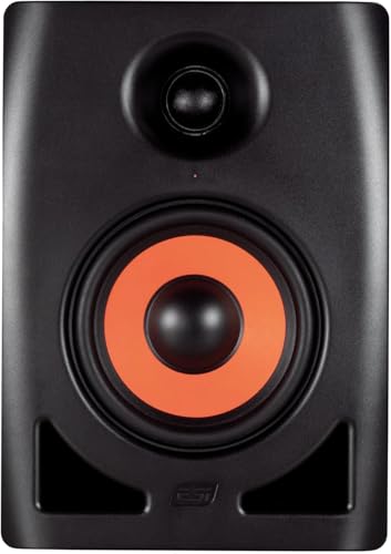ESI nEar i5 5" Studio Reference Monitor, 2-Way Active Powered Speaker, Ideal for Near-Field Music Production, Studio Monitoring and Desktop Computers, Studio-Quality Sound, Sold Individually (Single) - size: nEar i5 (Single 5" Speaker)
