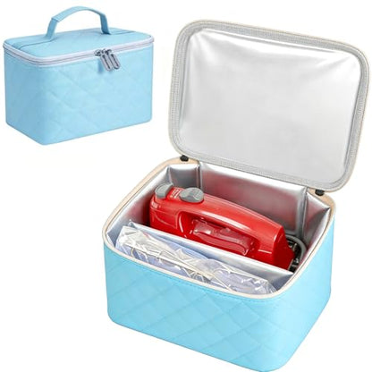 Hand Mixer Storage Case for KitchenAid 5, 6, 7 and 9 Speed Mixers - color: Blue