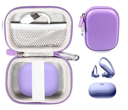 Case for Beats Powerbeats Pro 2 Earbuds - Noise Cancelling (Purple) - color: Purple