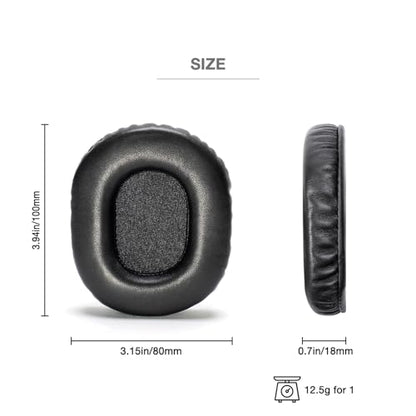 True Lambskin Ear Pads Pure Wool Headband Cushion Cover Kit Compatible with Audio Technica ATH M50X M50XBT M50RD M40X M30X M20X MSR7 SX1 Headphone (True Lambskin Kit)