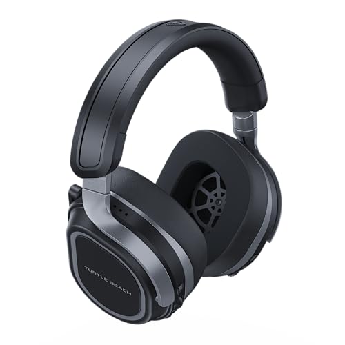 Turtle Beach Stealth 700 Wireless Multiplatform Gaming Headset for PC & PS5 | PlayStation, PS4, Mobile, Bluetooth, 24-Bit Audio, 60mm Dual Drivers, 80-Hr Battery, Noise-Cancelling Flip-to-Mute Mic, Black