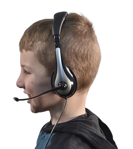 Califone Headset ON-Ear W/GOOSENECK Microphone - 3.5MM - Black NEOTECH 1025MT - Each