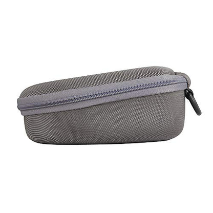 Hermitshell Case for AfterShokz Trekz Air/AfterShokz Aeropex/Titanium Mini/Shokz OpenRun Pro/SHOKZ OpenRun Pro 2 Open Ear Wireless Bone Conduction Headphones AS650 / AS800 (Grey) - color: Grey