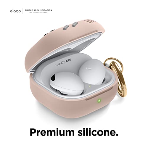 elago GB5 Case for Galaxy Buds FE, 2 Pro, 2, Pro, Live - color: Sand Pink