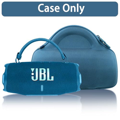 Aenllosi Hard Case for JBL Charge 6 Speaker, Blue | EVA case construction, Water-resistant design, Dust-resistant design, Protective case only - color: Blue