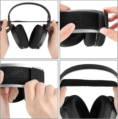 Arctis 7 Fabric Headband Replacement Headband Top Pad Cushion Cover Compatible with SteelSeries Arctis 7 / Arctis 9X / Arctis Pro Lossless Wireless Gaming Headphones Replacement Band Repair Part - color: Color-A