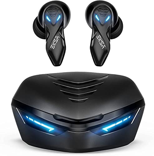 EKSA Wireless Gaming Earbuds, Bluetooth Headphones for Mobile Gaming, Switch, Music - 38ms Ultra Low Latency - 36 Hours Playtime - Game/Music Mode - Built in Mic - Noise Isolation