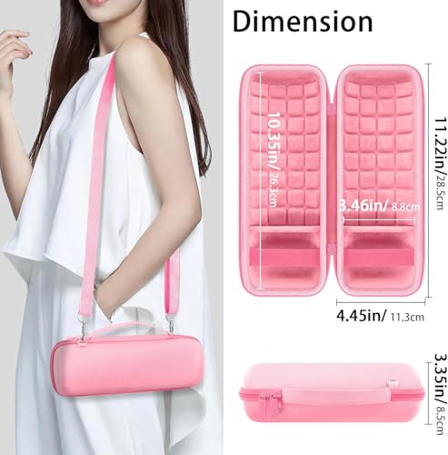 co2CREA Hard Travel Case for JBL Flip 7/6/5/4 Speaker, Pink - color: Pink Case
