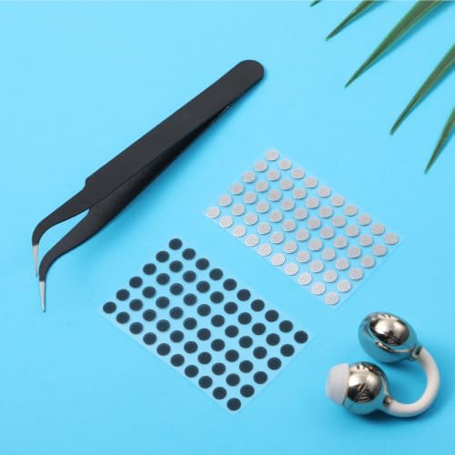 120 PCS Earbud Dust Filter Mesh Replacement with Tweezers, Earphones Dusts Proof Microphone Mesh Replacement in Ear Headphone Dusts Filter Anti-Dust and Sweat-Resistant for Wireless Earbuds（4.0mm）