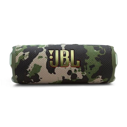 JBL Flip 7 Portable Bluetooth Speaker, Waterproof and Drop-Proof - Squad | Up To 16 Hours Playtime, IP68 Dustproof Build, Clip-On Loop, USB C Lossless Audio, Links With Other Speakers For Outdoor Use - color: Squad