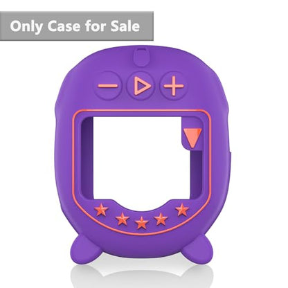 JCHPINE Silicone Cover Case for JBL Clip 5 Portable Bluetooth Speaker - color: Purple