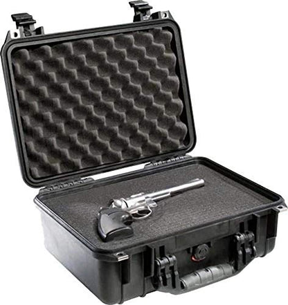 Pelican 1450 Case With Foam (Black) - color: Black, style: With Foam