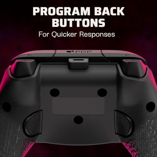 PDP Rematch Enhanced Wired Gaming Controller for Xbox Series X|S & Xbox One - color: Spirit Red, style: Controller