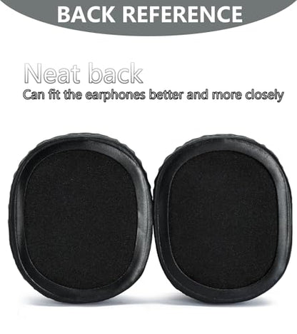 Replacement Ear Pads Compatible with AKG K371 Black | Also suitable for AKG K361 K361BT K371BT wired wireless headphones High-quality protein leather ear pads earmuffs