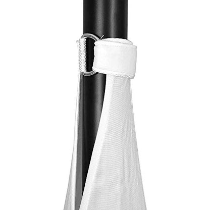 PRORECK Speaker Stand Cover Tripod Stand Skirt Skrim 360 Degree Cover White x 2 - color: TWO PACK-WHITE
