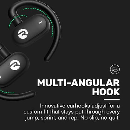 Raycon Fitness Open Ear Earbuds – Open Ear Headphones, Earbuds Wireless Bluetooth, Running Headphones, Sweat & Water-Resistant Earphones, 40 Hours Battery Life (Mint) - color: Mint