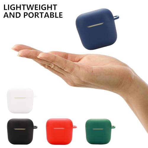 Silicone Protective Case Housing Skin Washable Design with 360 Degree Full Coverage Protections Housing Skin - color: Red