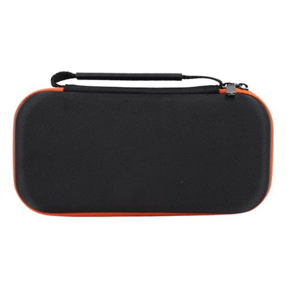 Haofy Wireless Microphone Case Storage Box Organizer EVA Hard Shell with Dual Zip Closure Handle and Mesh Pockets for Dual Wireless Microphone System Receiver Adapter AA Battery