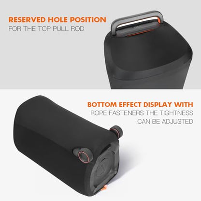 Speaker Cover Dust Case Compatible with JBL Partybox 520 Party Speaker | Stretch Fabric Dust Cover with Elastic Thread, Prevents Scratches, Dustproof, Easy to Move - size: For JBL Partybox 520