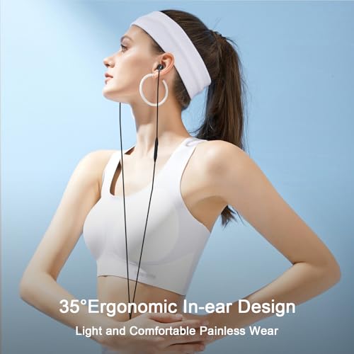USB C Headphone Wired Earbuds for Samsung S26 S25 Ultra S24 A16 A17 | in-Ear Earbuds Wired Noise Isolating With Microphone for iPhone 17 16 Pro Max/iPad 11 A16/Pixel/Android Small Ear Kids - color: Black
