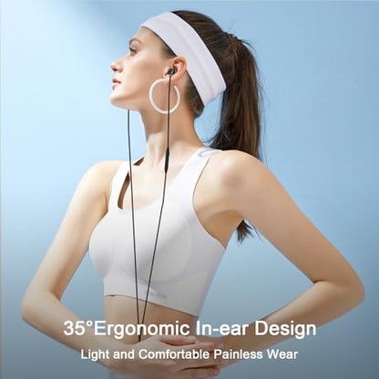 USB C Headphone Wired Earbuds for Samsung S26 S25 Ultra S24 A16 A17 | in-Ear Earbuds Wired Noise Isolating With Microphone for iPhone 17 16 Pro Max/iPad 11 A16/Pixel/Android Small Ear Kids - color: Black
