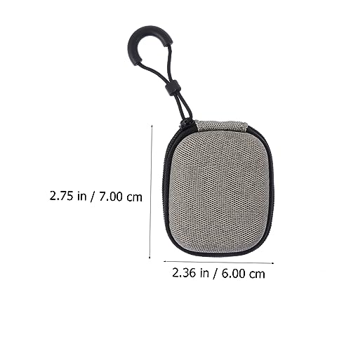 NUOBESTY 1Pc Durable Zipper Bag for Earphones Cables Multipurpose Storage Case with Lightweight Design for Organizing Headphones and Accessories Travel Friendly Pouch