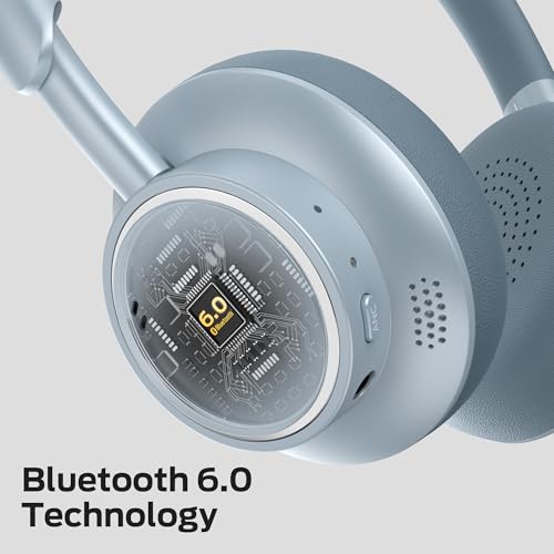 Monster N-Tune mini 02 Noise Cancelling Headphone, Over Ear Headphones Wireless Foldable Design, 50H Playtime Wireless Headphones, Bluetooth 6.0, Adjustable Lightweight and Comfortable for Travel