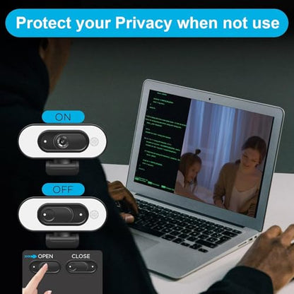 1080P USB Camera Compatible with Switch 2/PC/Mac/Laptop - color: Black-02
