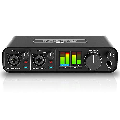 Motu M2 2x2 USB Audio Interface with Studio Quality Sound Bundle with Aston Microphones Element Microphone Bundle, Kellards XLR-P20T Pro 20 ft XLR Microphone Cable