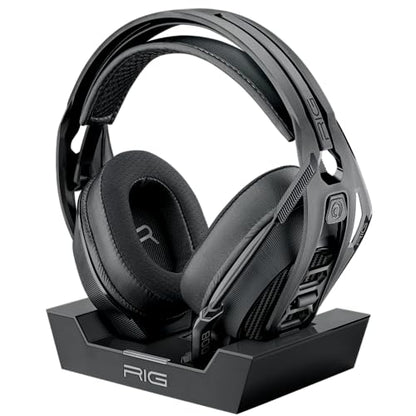 RIG 800 PRO HX Wireless Gaming Headset & Multi-Function Base Station Xbox | Officially Licensed for Xbox Series X|S, Xbox One, PC - Dolby Atmos 3D Audio - 60 Hour Battery - Flip-to-Mute Mic