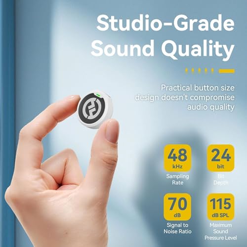 Hollyland Lark M2 Duo Wireless Microphone System, 2-Person Clip-On Mic, Noise Cancellation, with 13" Tripod & 16GB MicroSD Card (Shine Charcoal, Camera Version) - color: Shine Charcoal
