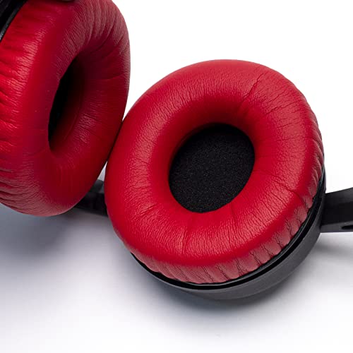 Ear Pads Headband Kit for Sennheiser HD25, HD250BT, HMD25, Red - color: Red